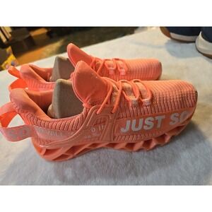 Just So So Women's Shoe Size‎ EU 39 Orange Running Walking Athletic Shoe